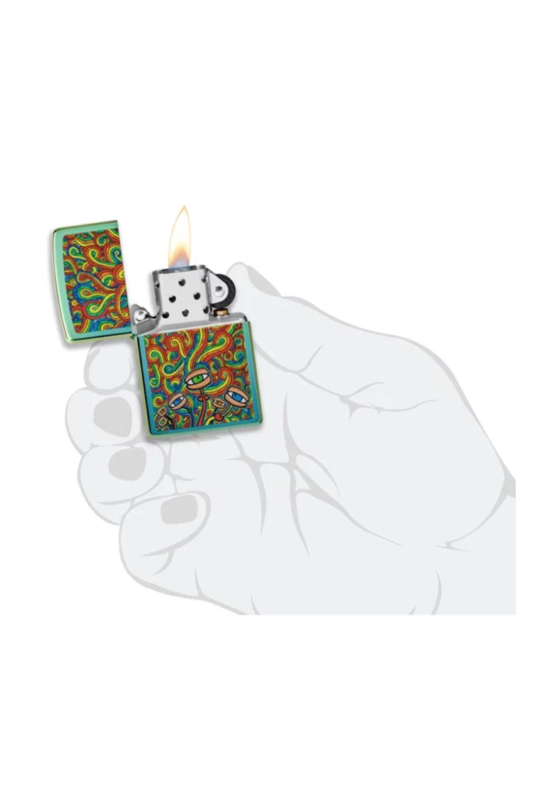 Encendedor Zippo Psychedelic Imagery Verde ZP49191.CI416387-5