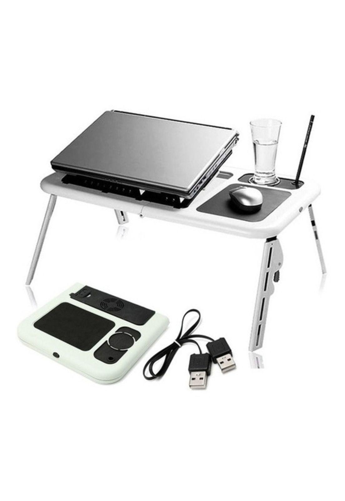 Mesa Portátil Notebook Laptop Plegable 2 Ventiladores-3
