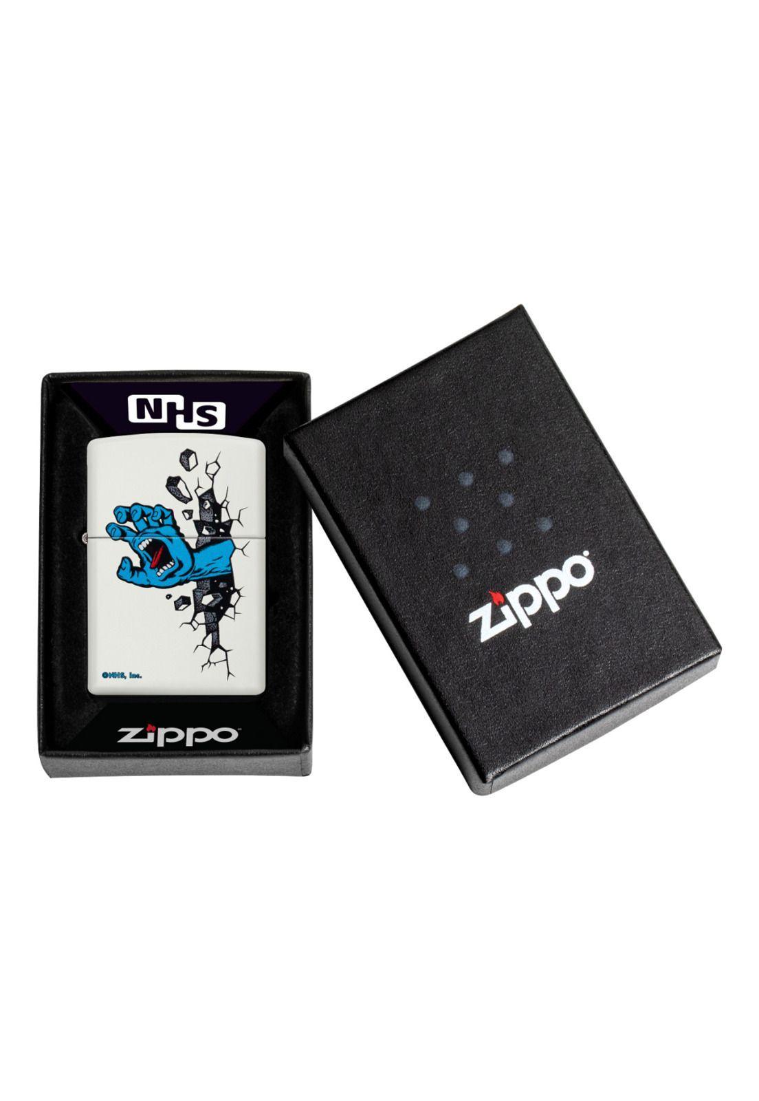 Encendedor Zippo Santa Cruz Skate Design Blanco ZP49614-5
