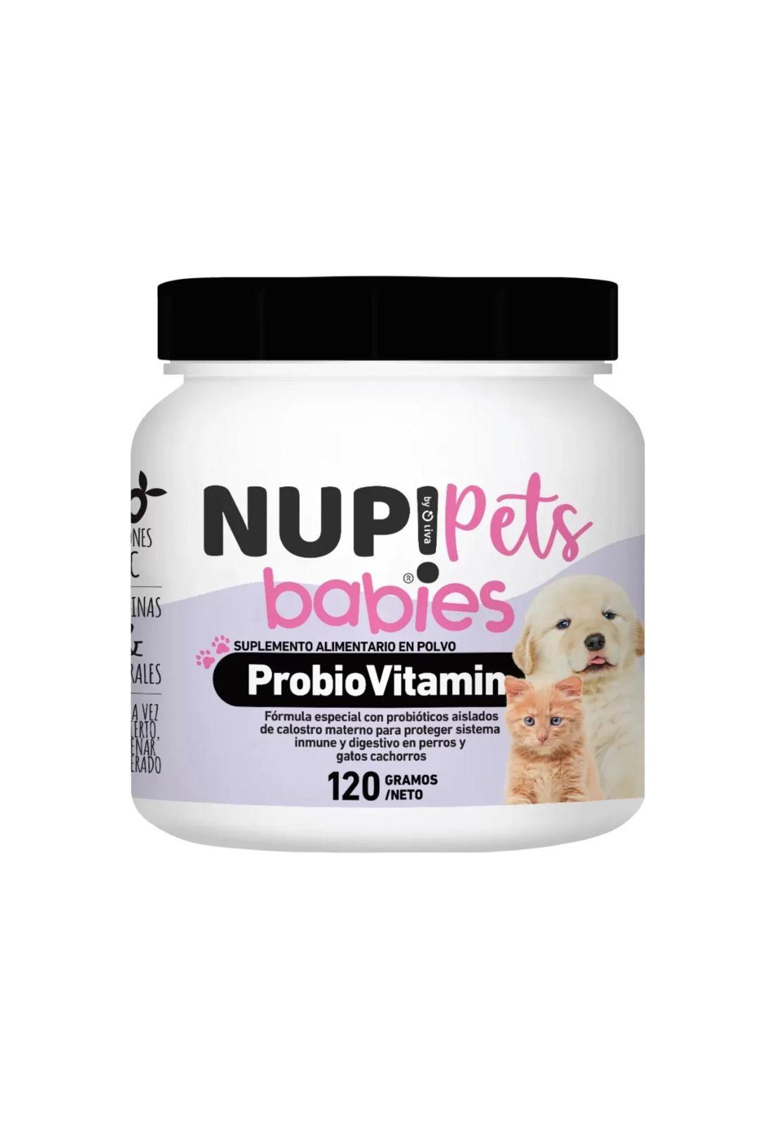 Suplemento para Cachorros Babies ProbioVitamin 120g Nup Pets-0