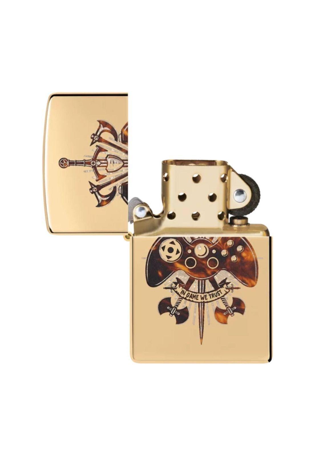 Encendedor Zippo Gamer Creed Design Dorado ZP46141-3