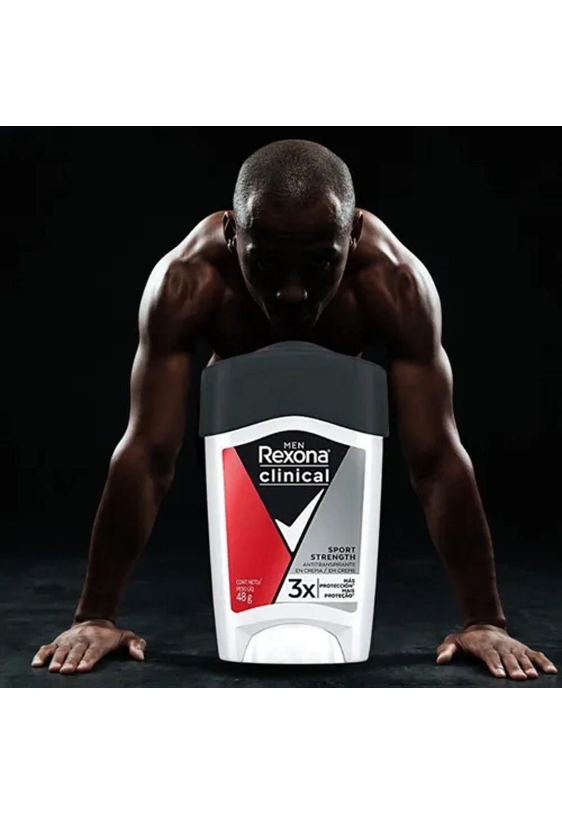 Desodorante en Crema Rexona Clinical Men Sport Strength-1
