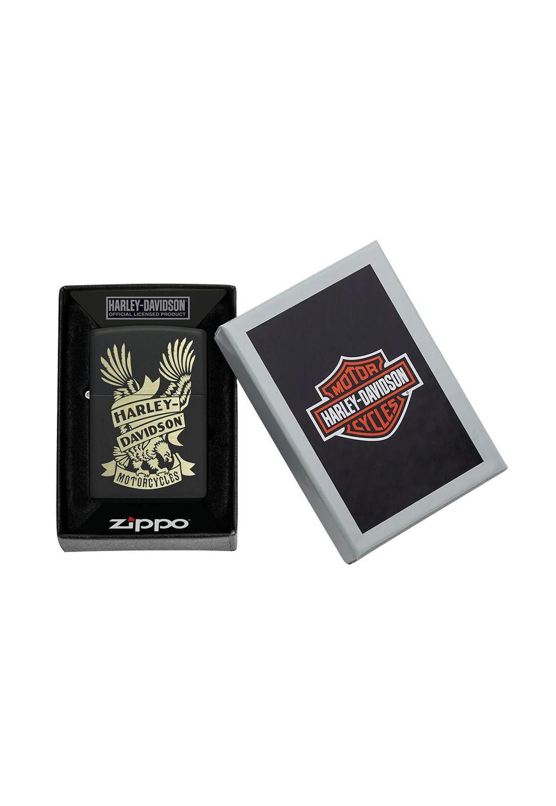 Encendedor Zippo Harley Davidson Design Negro ZP49826-4