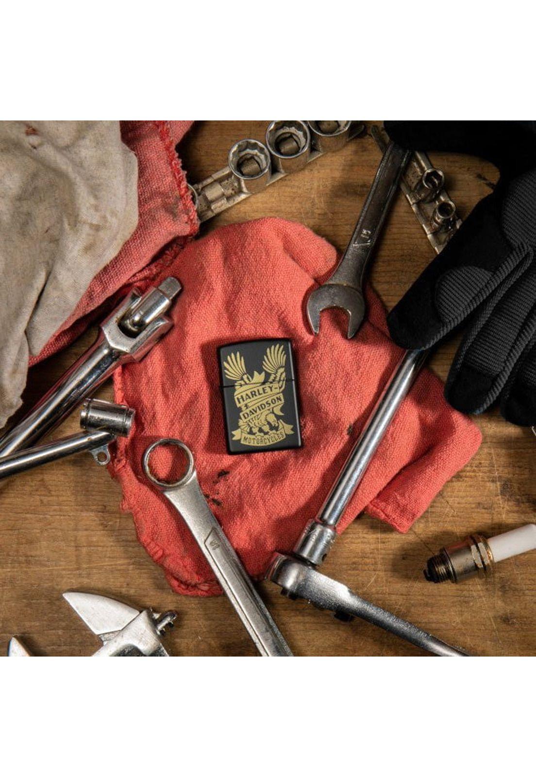 Encendedor Zippo Harley Davidson Design Negro ZP49826-6