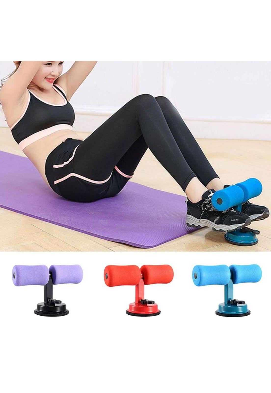 Soporte Ventosa Abdominales Ejercicios Fitness Negro-0