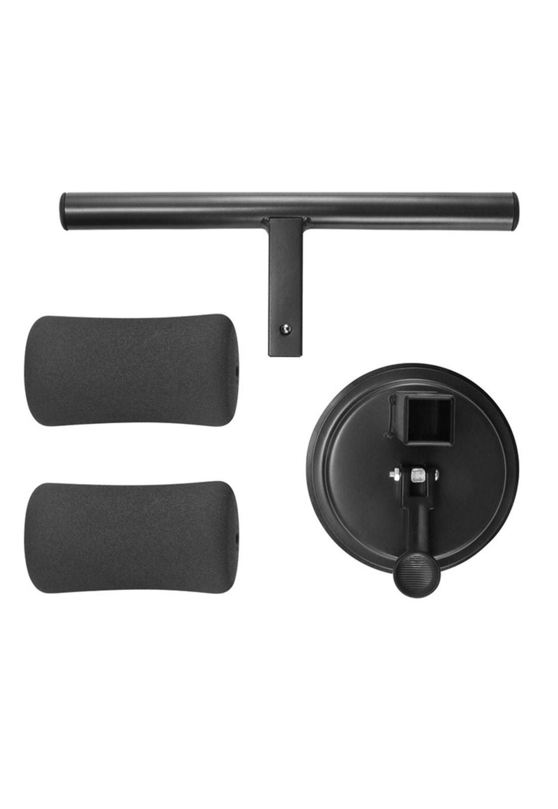 Soporte Ventosa Abdominales Ejercicios Fitness Negro-1