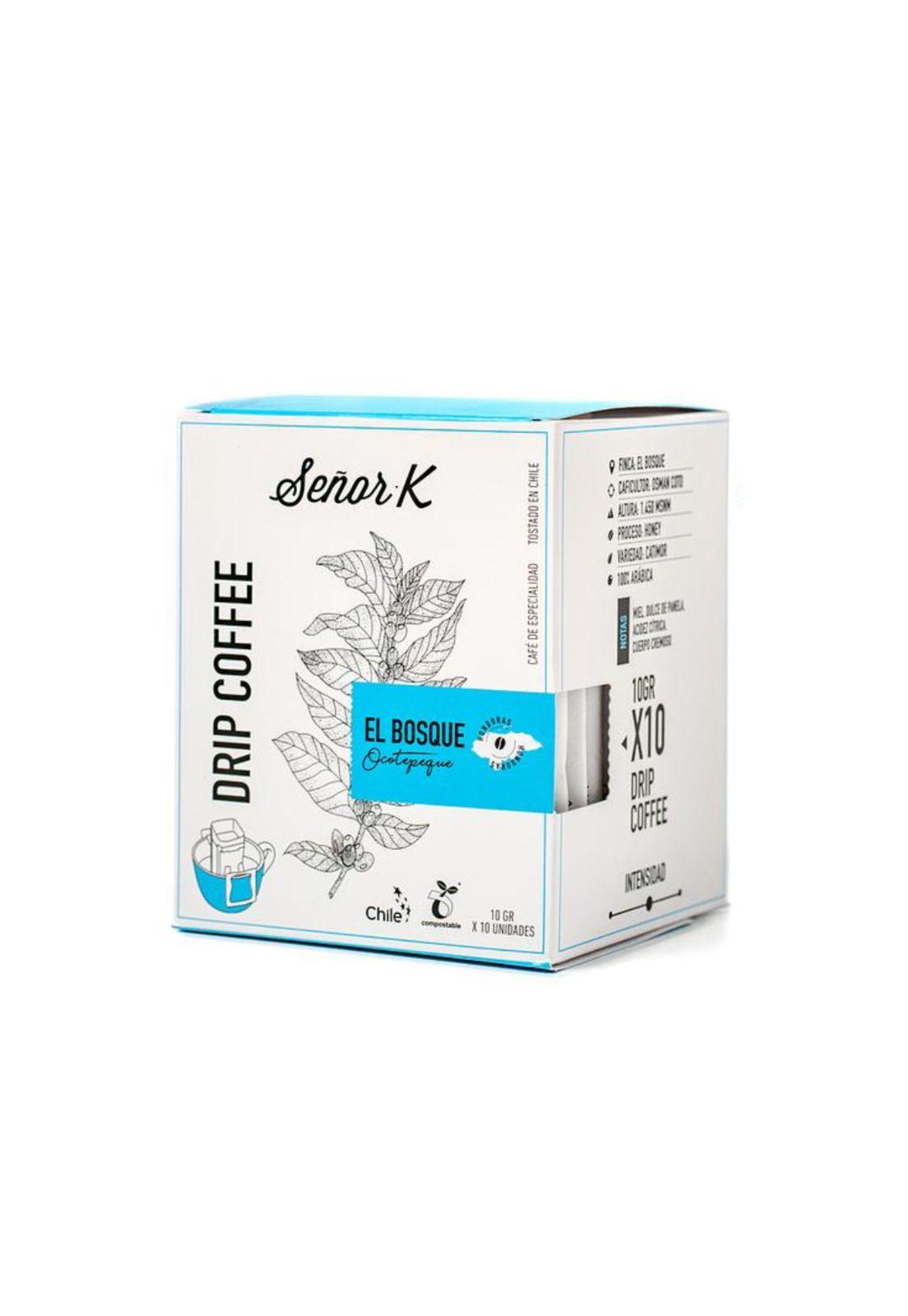 Drip Coffee El Bosque x10 Cafe Señor K-0