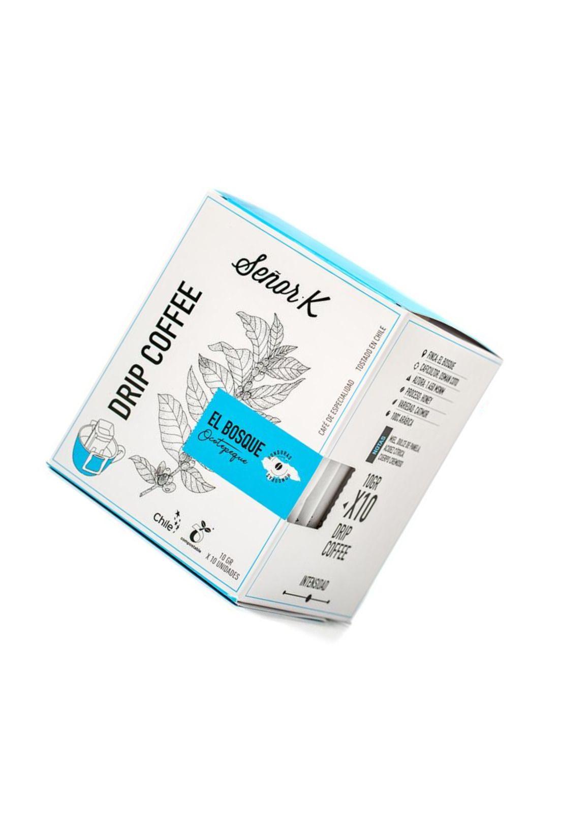 Drip Coffee El Bosque x10 Cafe Señor K-1