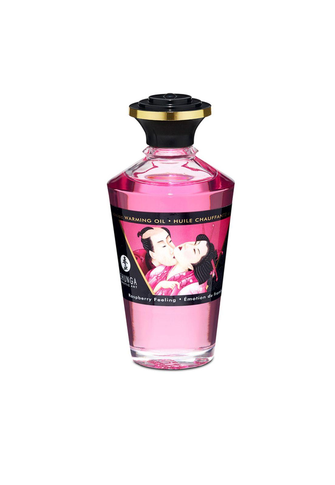 Aceite Lubricante Para Masajes Afrodisiaco Frambuesa Shunga-1