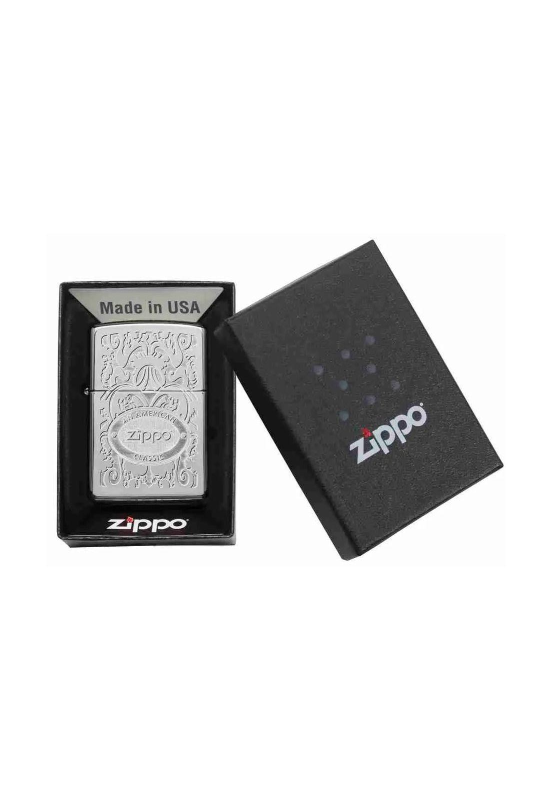 Encendedor Zippo American Classic Plateado Zp24751-4