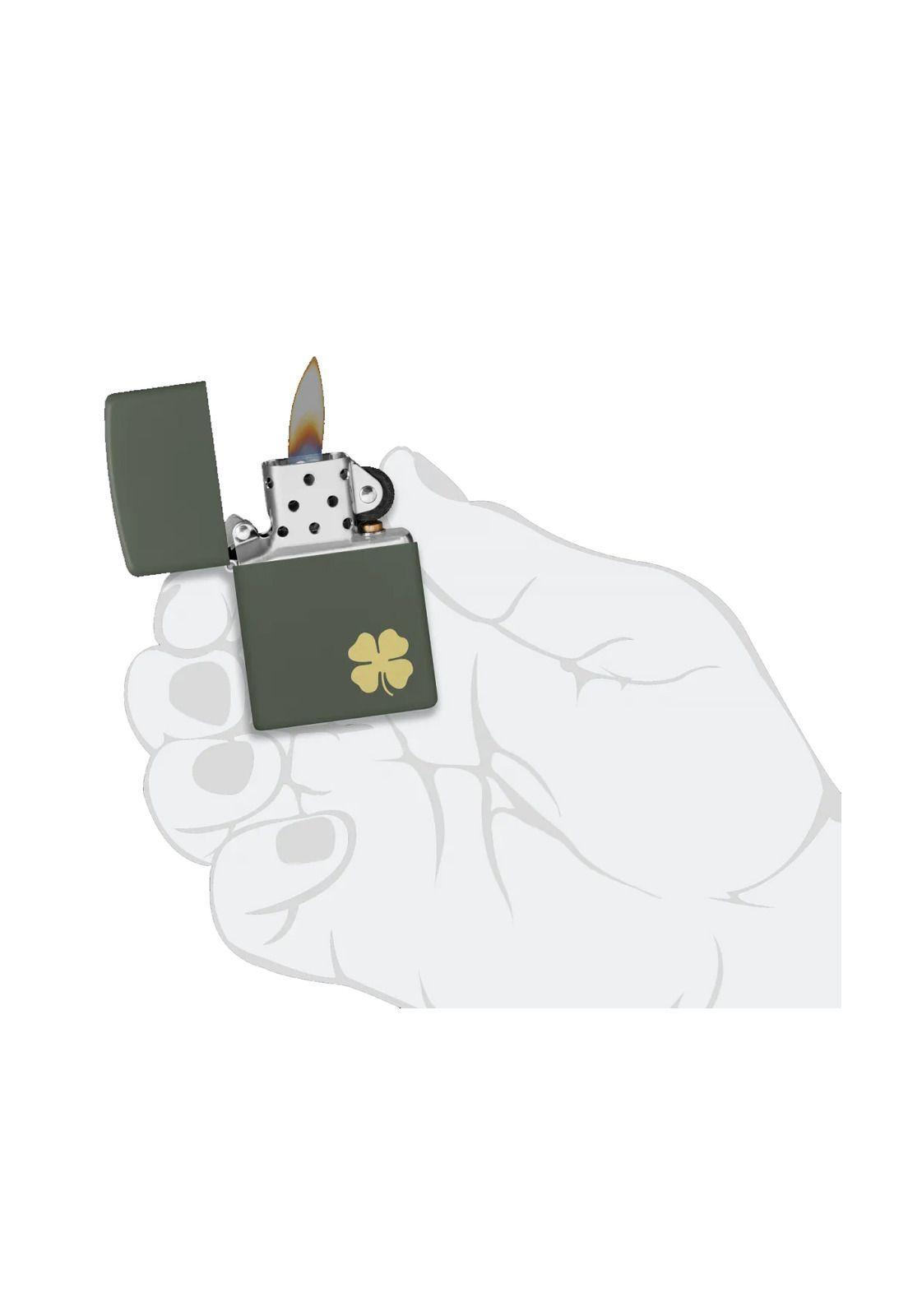 Encendedor Zippo Four Leaf Clover Design ZP49796-4