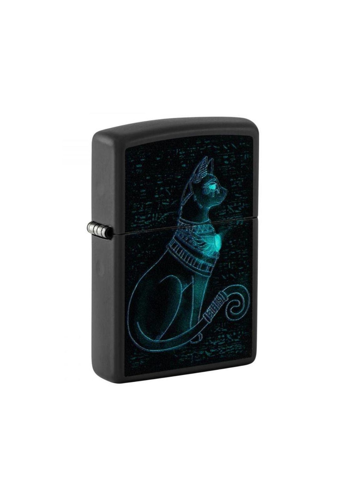 Encendedor Zippo Spiritual Cat Design Negro ZP48582-2