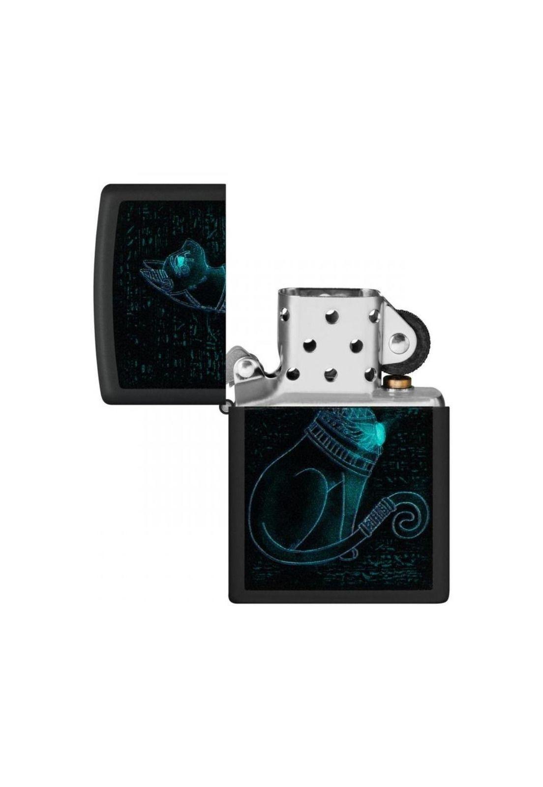 Encendedor Zippo Spiritual Cat Design Negro ZP48582-3
