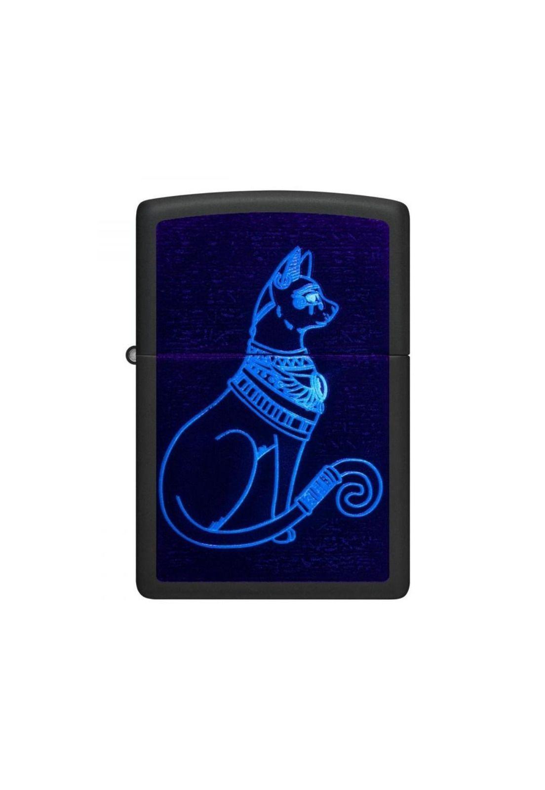 Encendedor Zippo Spiritual Cat Design Negro ZP48582-4