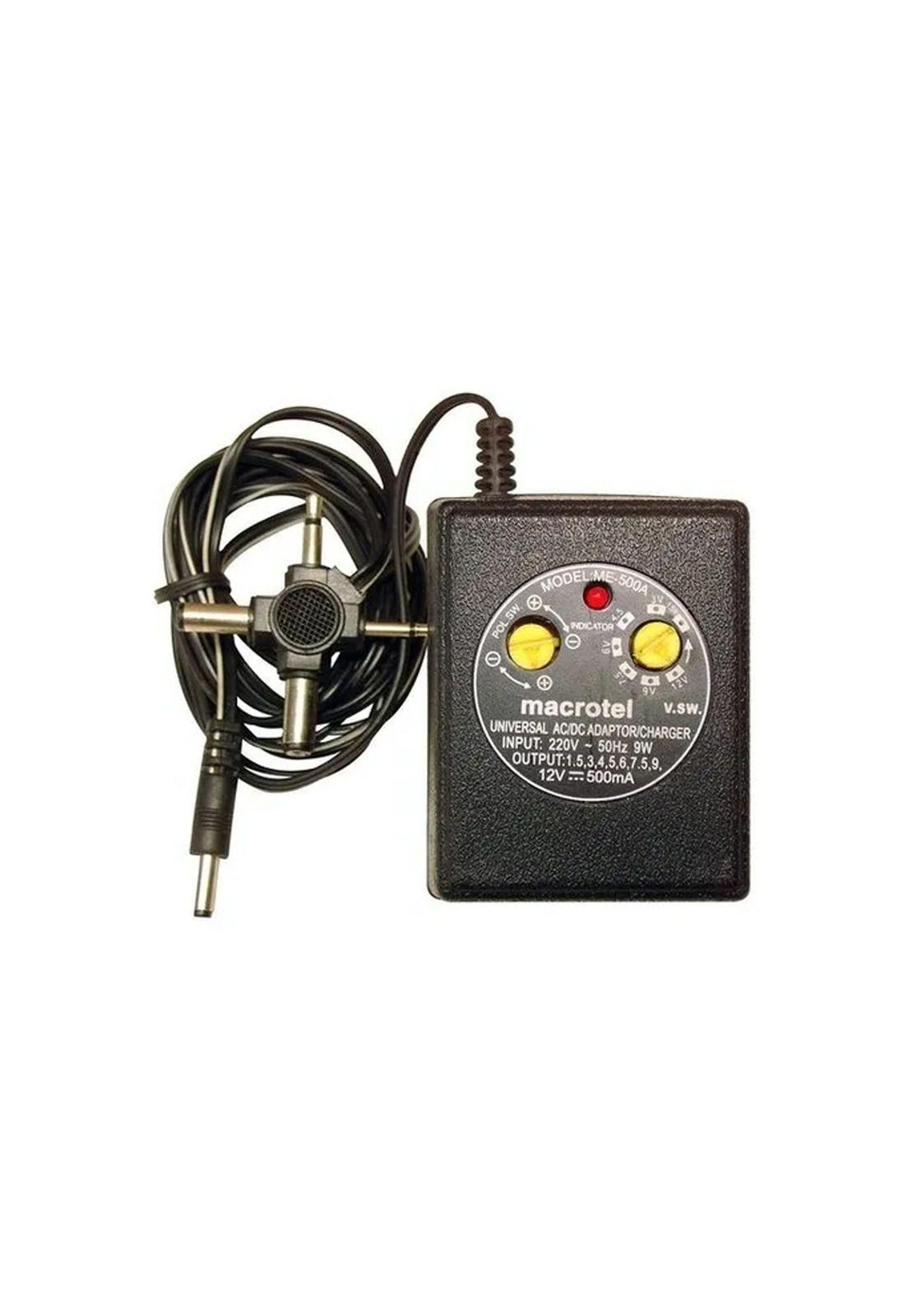 Eliminador De Pila Adaptador De Corriente 500ma Macrotel-0