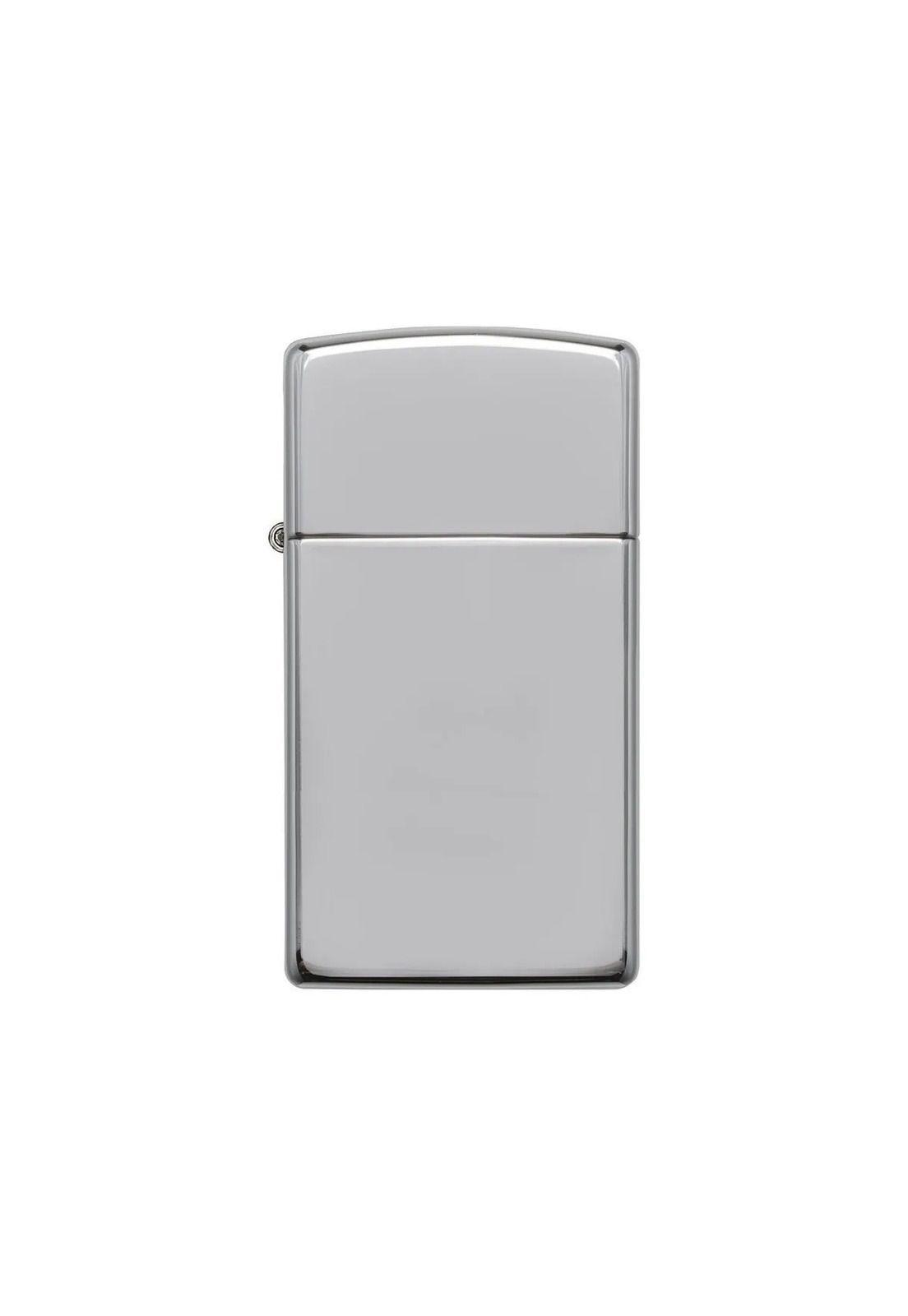 Encendedor Zippo Slim High Polish Chrome Plateado ZP1610-2
