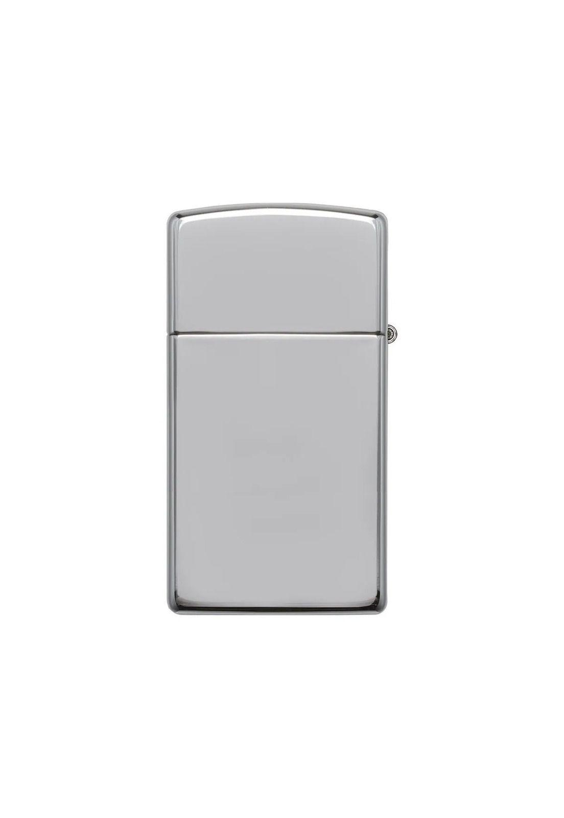 Encendedor Zippo Slim High Polish Chrome Plateado ZP1610-3