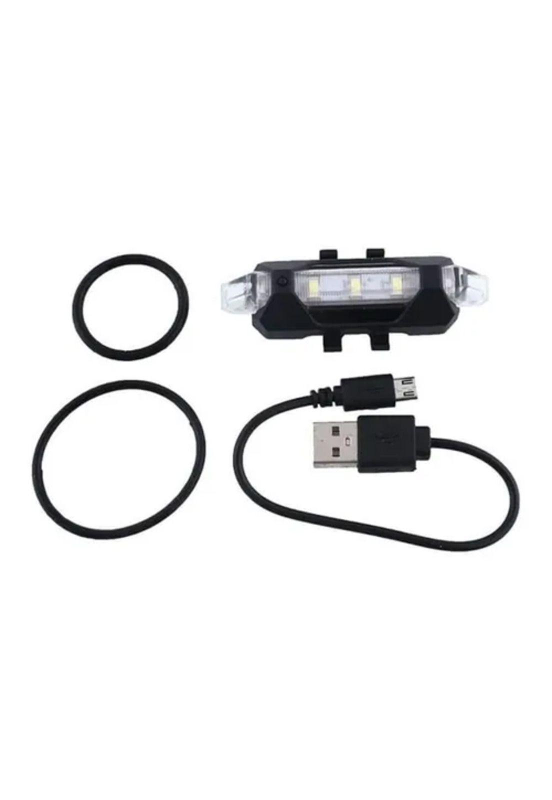 Pack Luz Bicicleta Delantera Y Trasera Recargable Por Usb-2