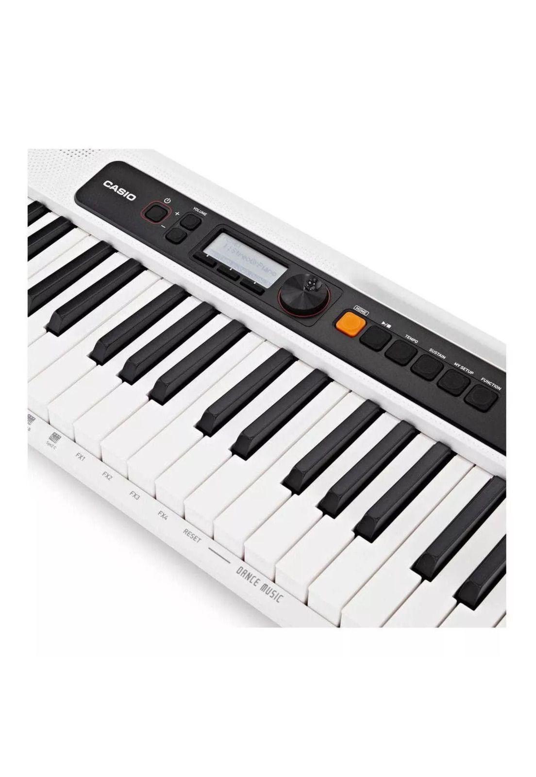 Teclado Casio CT-S200WE Casiotone Blanco con Transformador-4