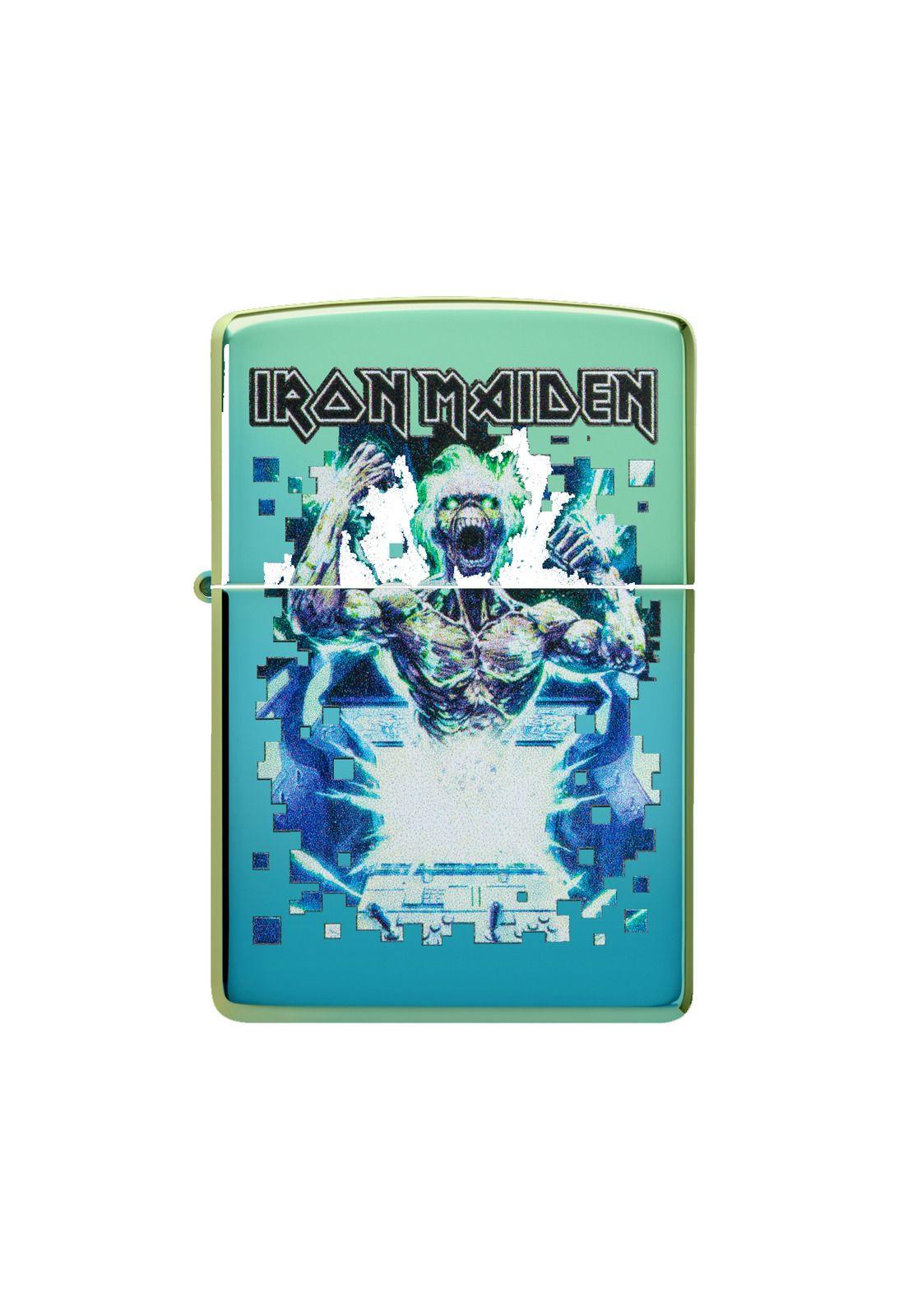Encendedor Zippo Iron Maiden Design Azul ZP49816-0