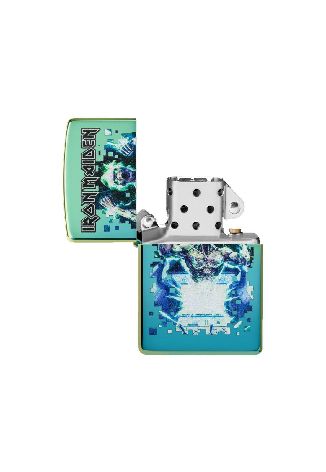 Encendedor Zippo Iron Maiden Design Azul ZP49816-3