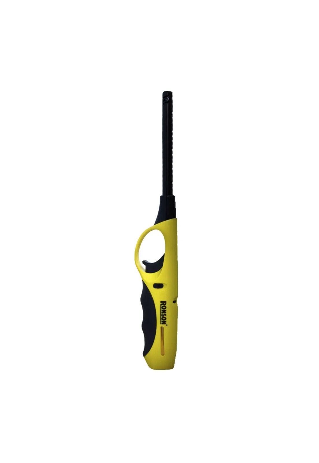 Chispero Eléctrico Encendedor Ronson Tubo Largo Amarillo-0