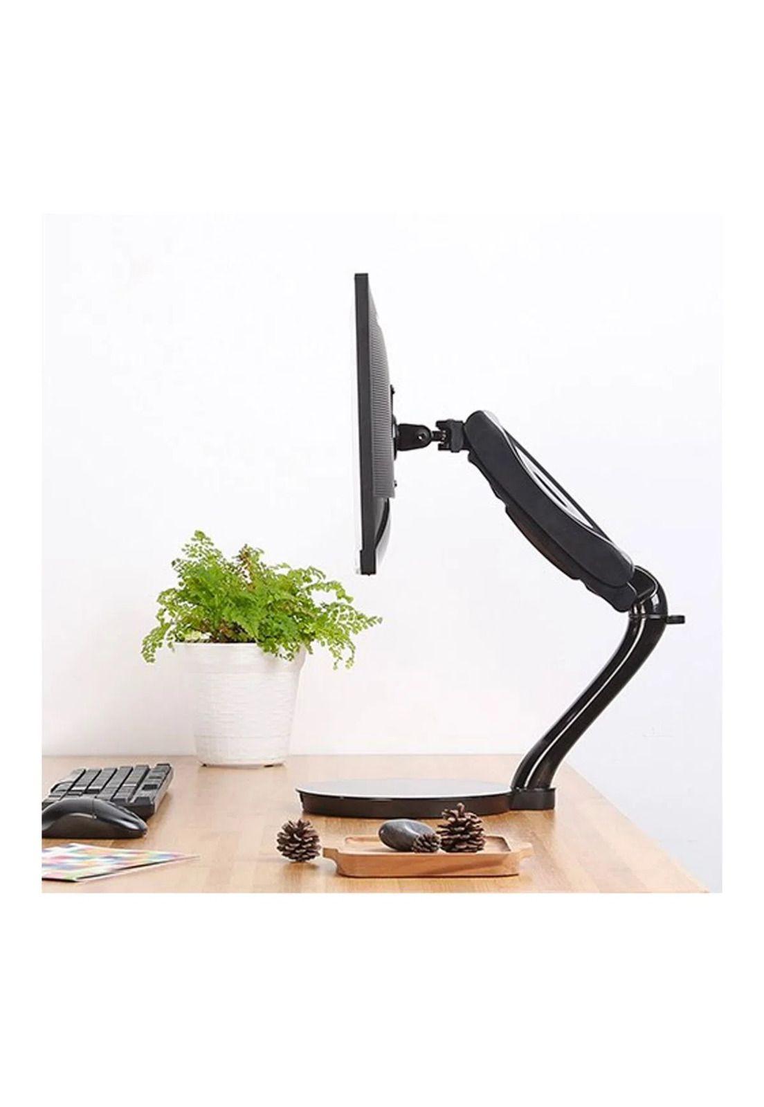 Soporte Monitor TV Hidraulico Con Base 13" a 17" Macrotel-4