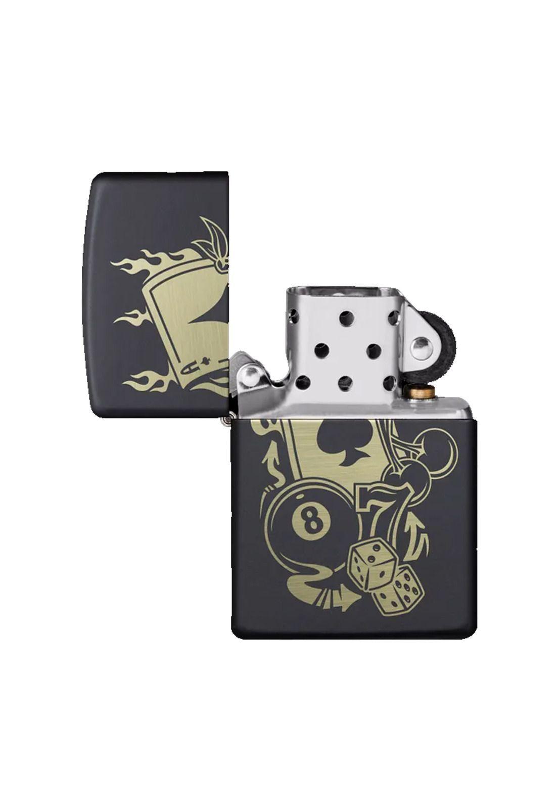 Encendedor Zippo Gambling Design Negro ZP49257-3