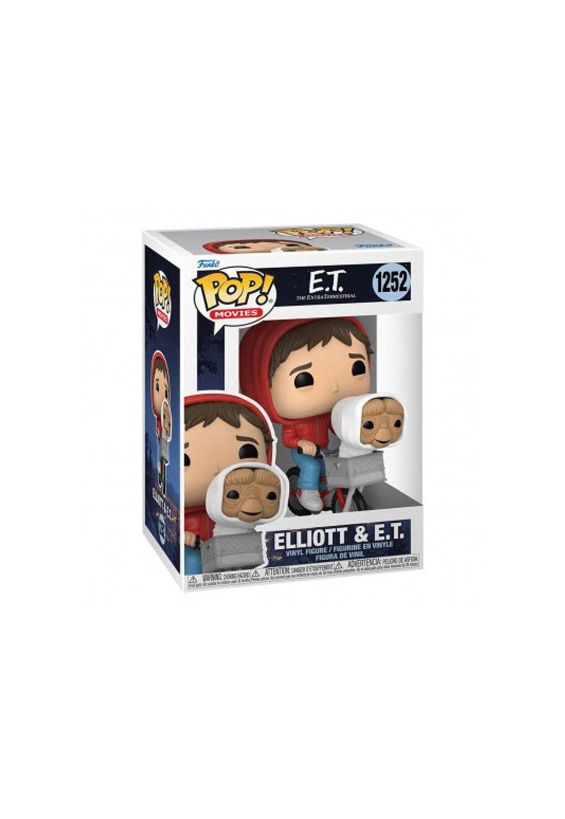 Funko Pop Movies E.T y Elliot En Cesta De Bicicleta 1252-1