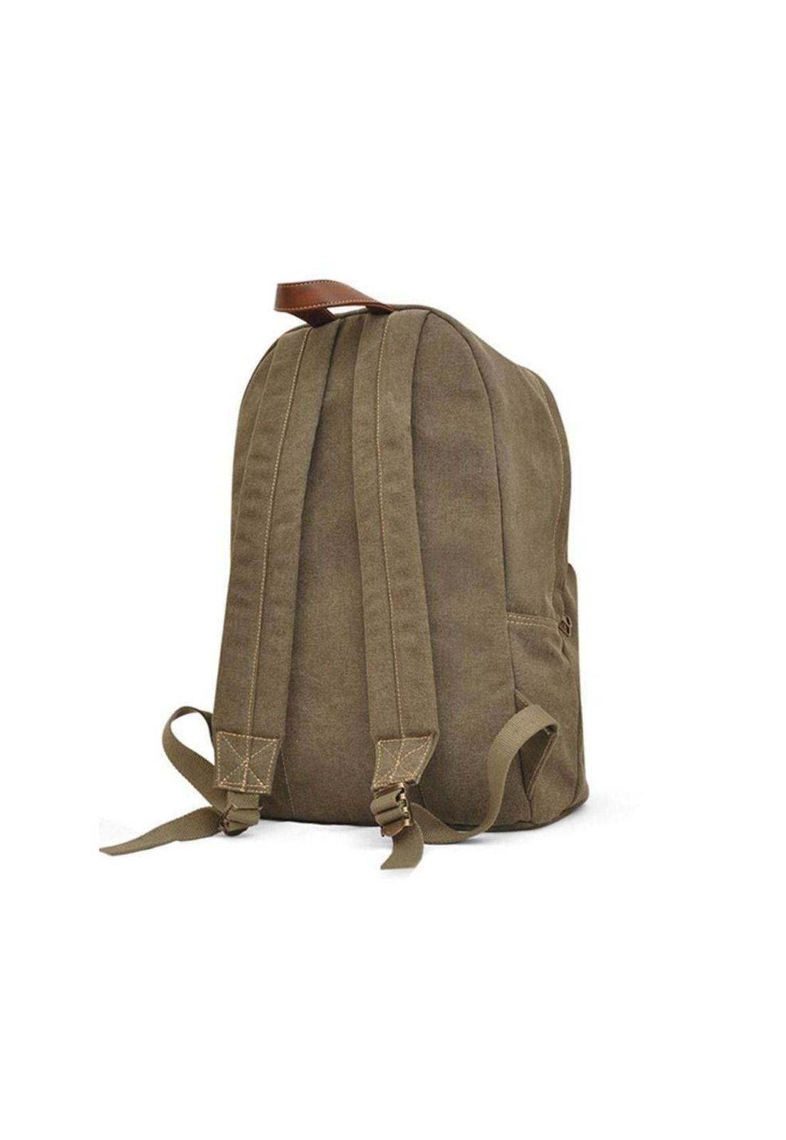 Mochila Hombre Canvas Everest Kaki Lincoln's-1