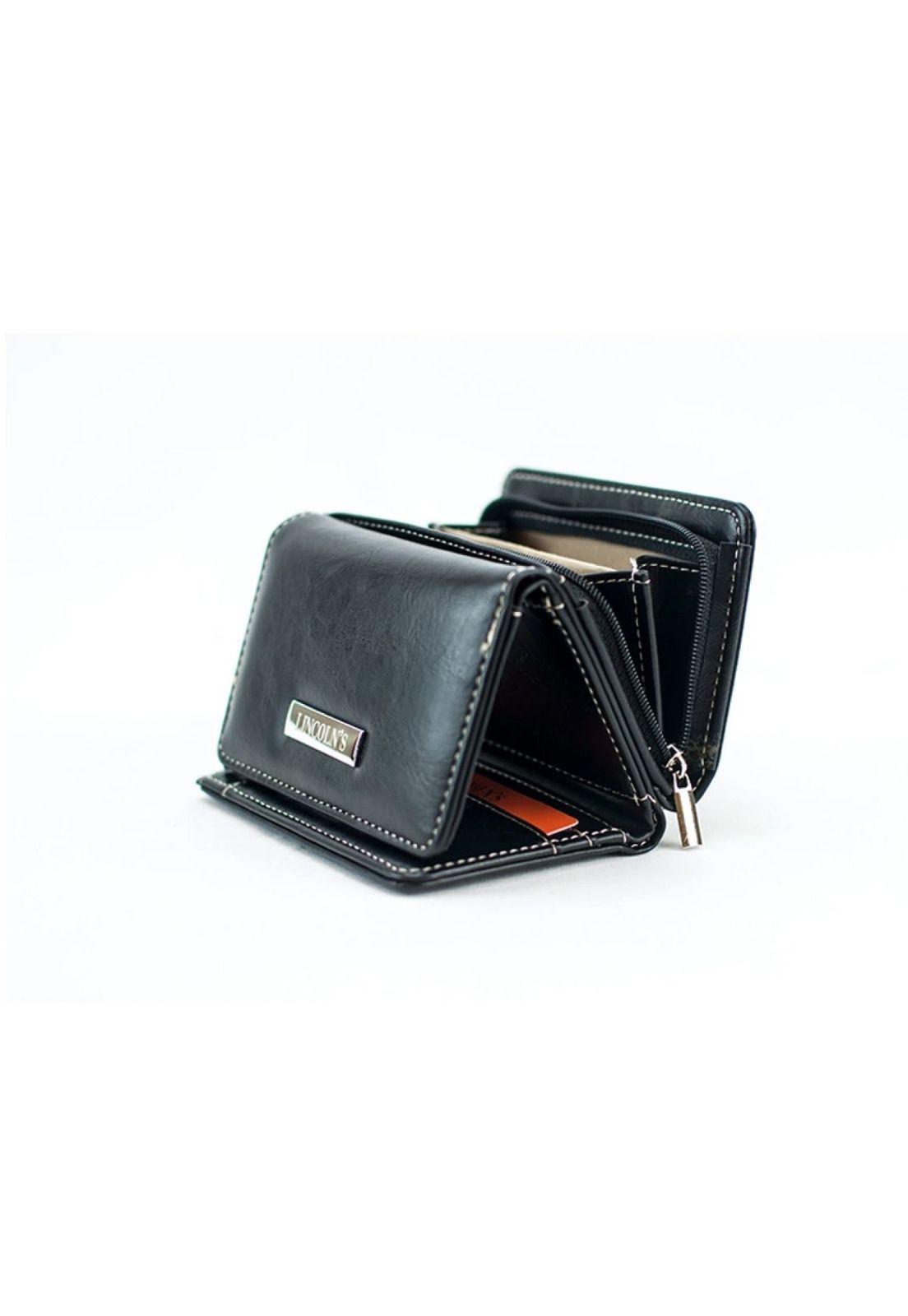 Billetera Mujer Lirio Negro Lincoln's-1