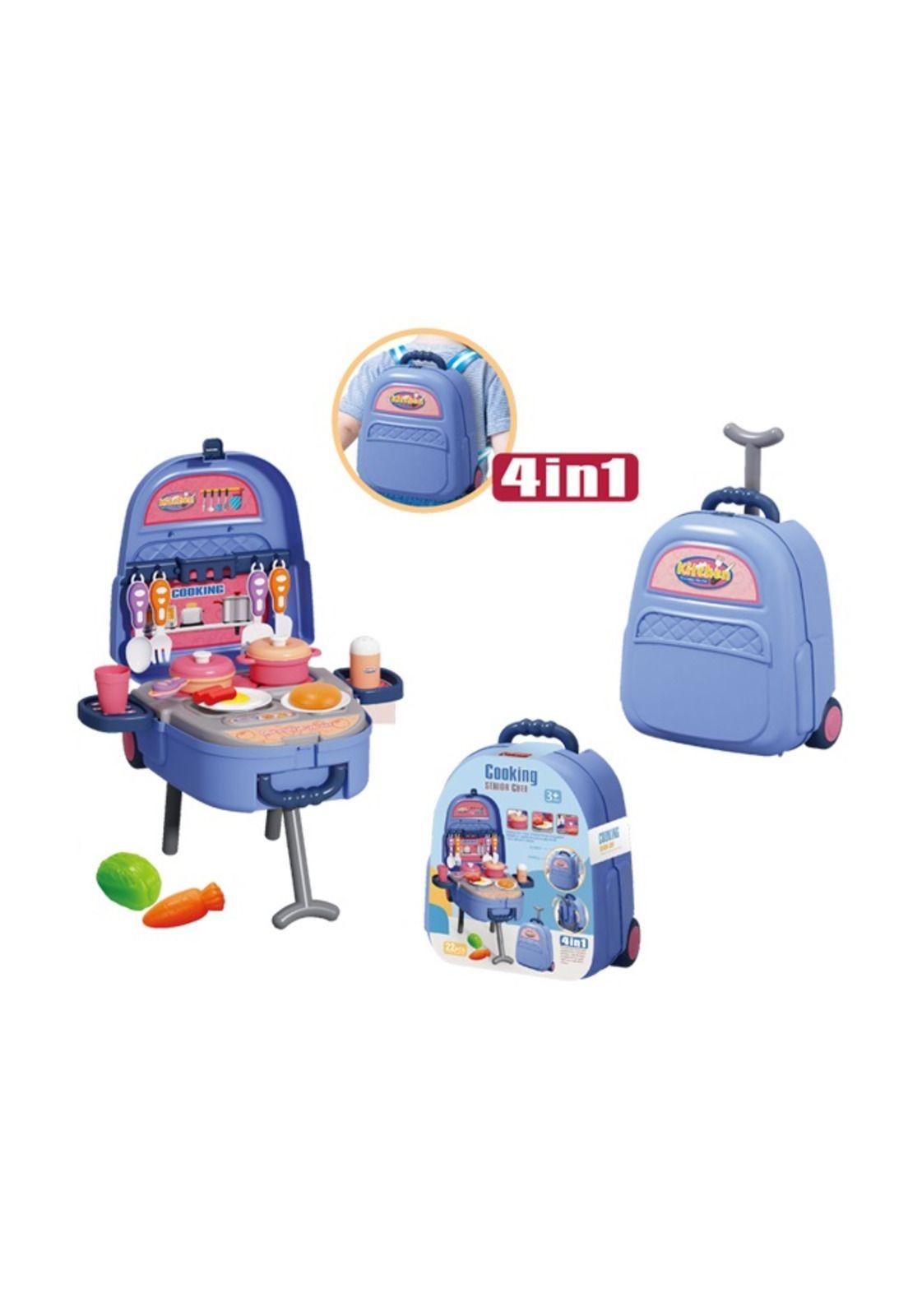 Maleta De Juegos 4 en 1 Set Cocina Con Accesorios-1