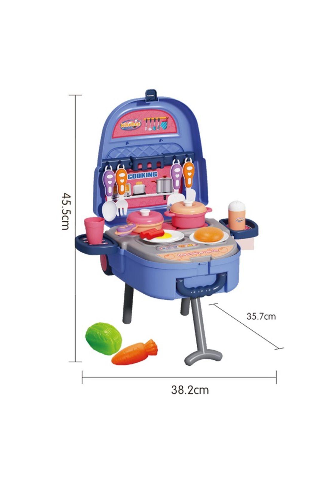 Maleta De Juegos 4 en 1 Set Cocina Con Accesorios-2