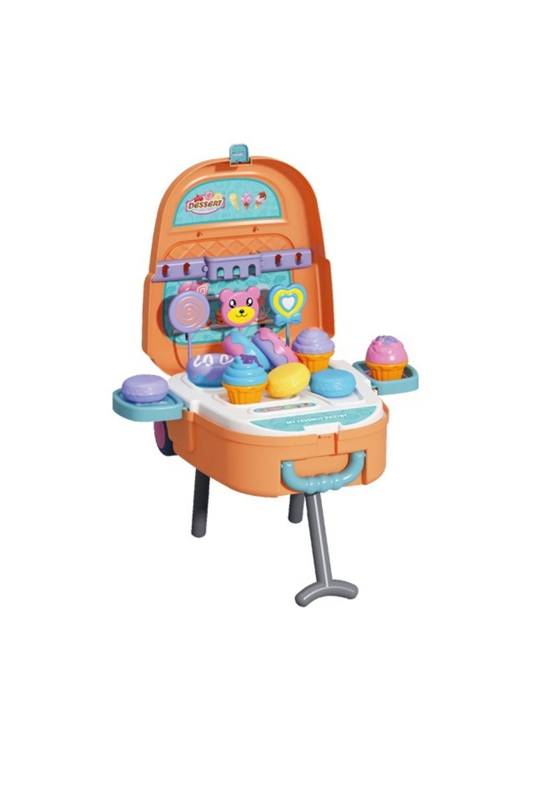 Maleta De Juegos 4 en 1 Tienda Dulce y Helados Con Accesorios-0