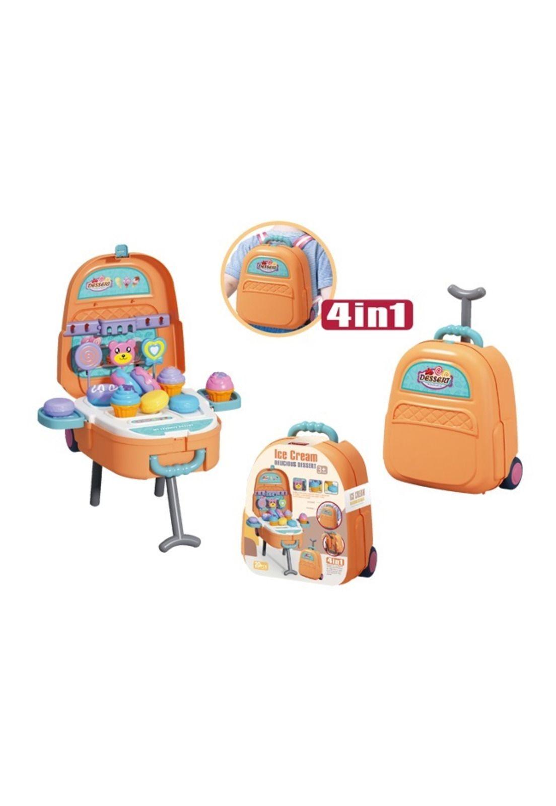 Maleta De Juegos 4 en 1 Tienda Dulce y Helados Con Accesorios-1