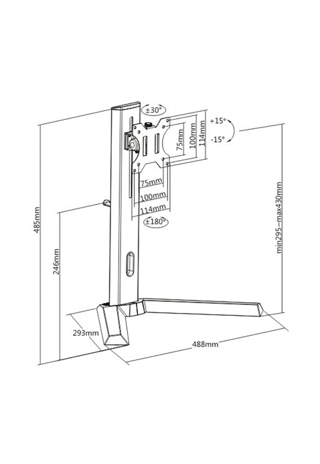 Soporte Monitor TV con Base 17" A 32" Macrotel -7