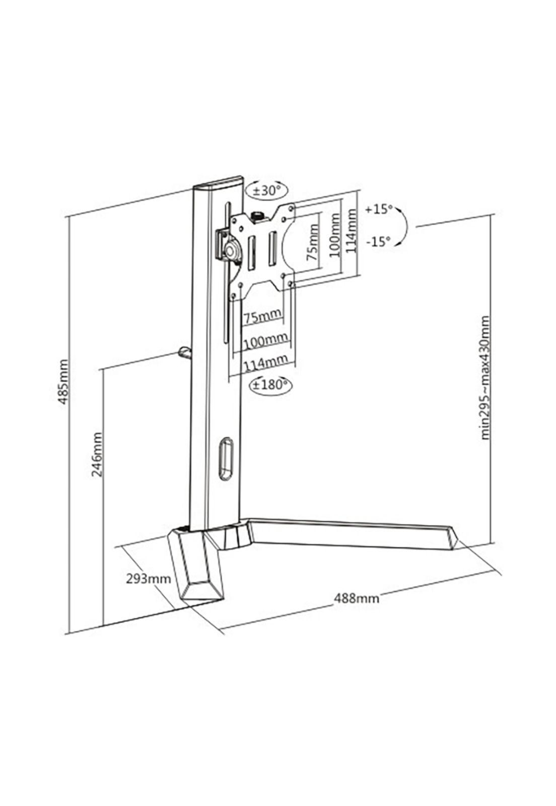 Soporte Monitor TV con Base 17" A 32" Macrotel -8