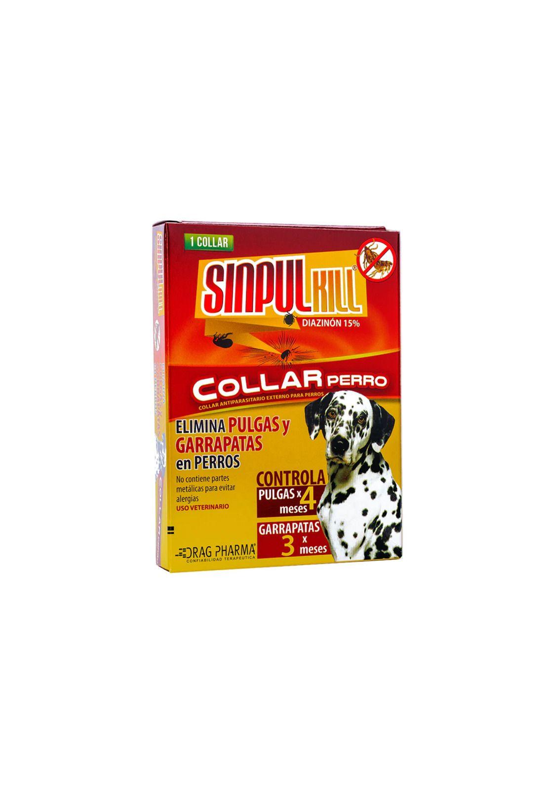 Collar Antiparasitario Para Perros Antipulgas Sinpul Kill-1
