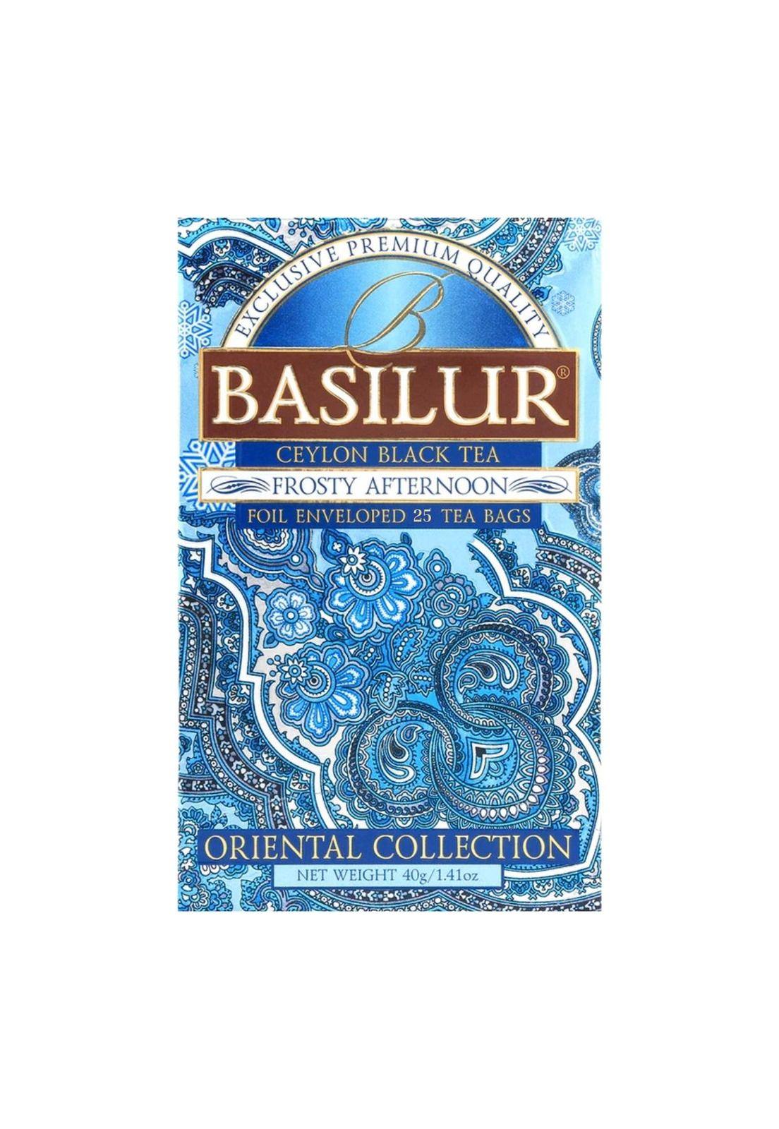 Te Negro Basilur Frosty Afternoon Caja 25 bolsas-2