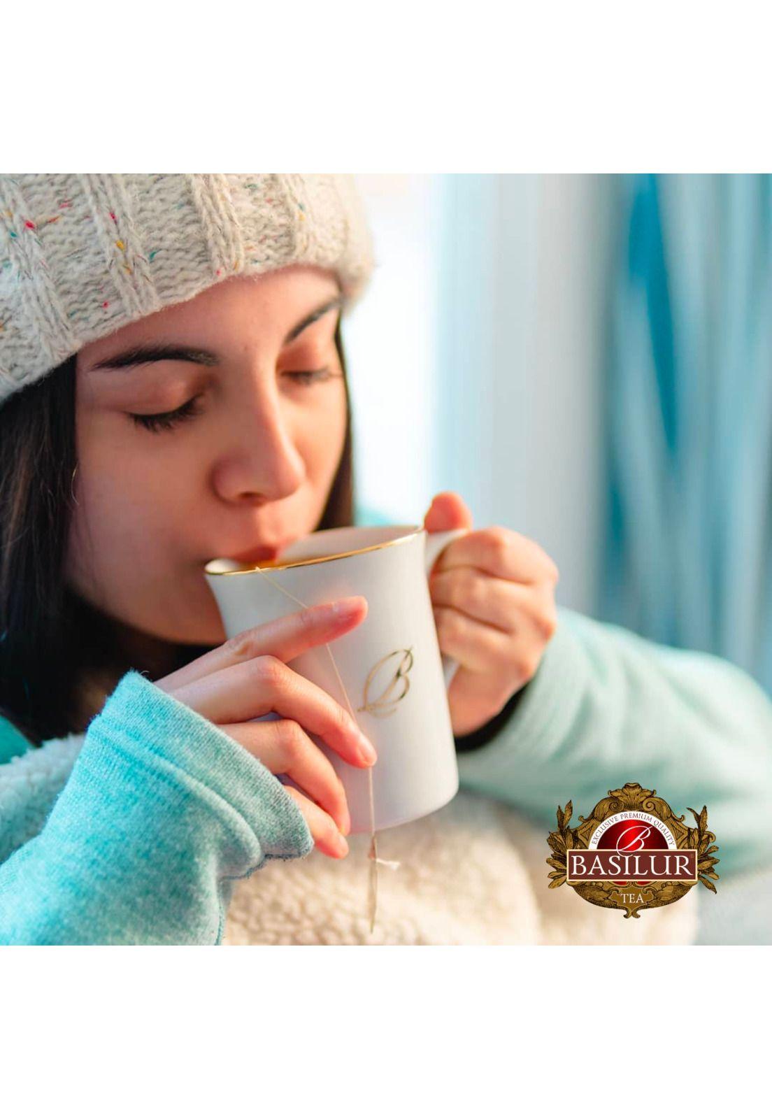 Te Verde Surtido Basilur Libro Bouquet 32 bolsas.-7