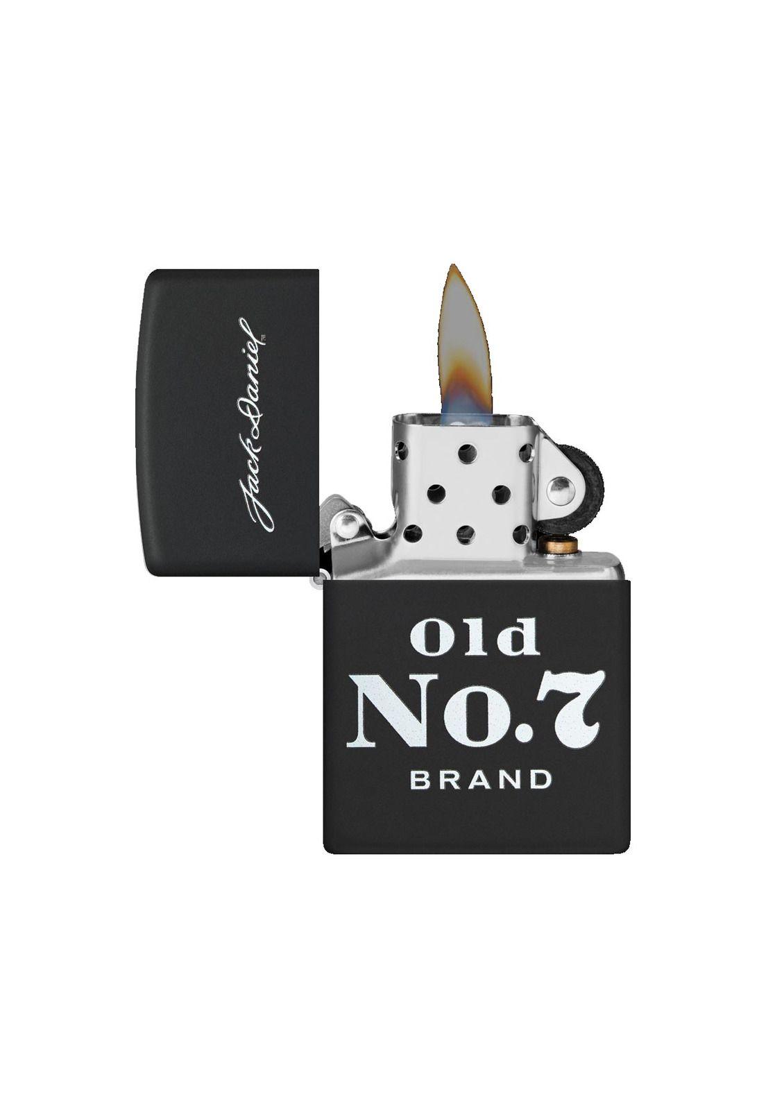 Encendedor Zippo Jack Daniel's Design Negro ZP49823 (Talle:Tamaño Único)-1