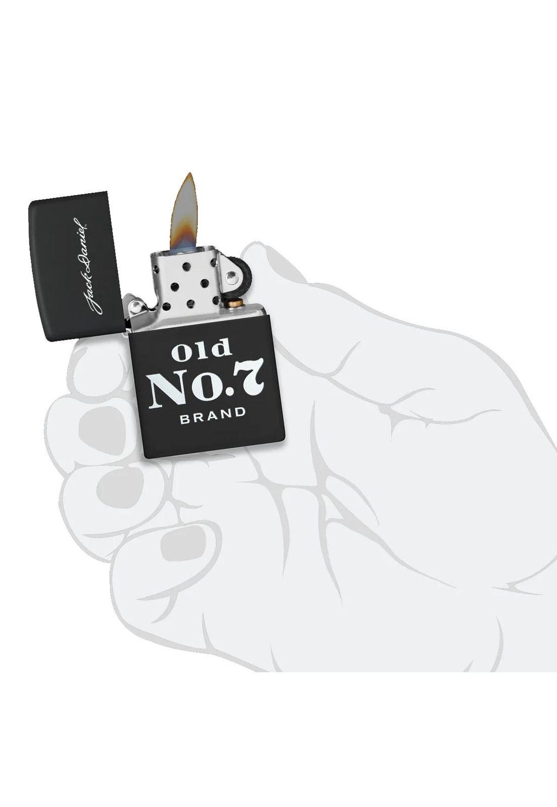 Encendedor Zippo Jack Daniel's Design Negro ZP49823 (Talle:Tamaño Único)-4