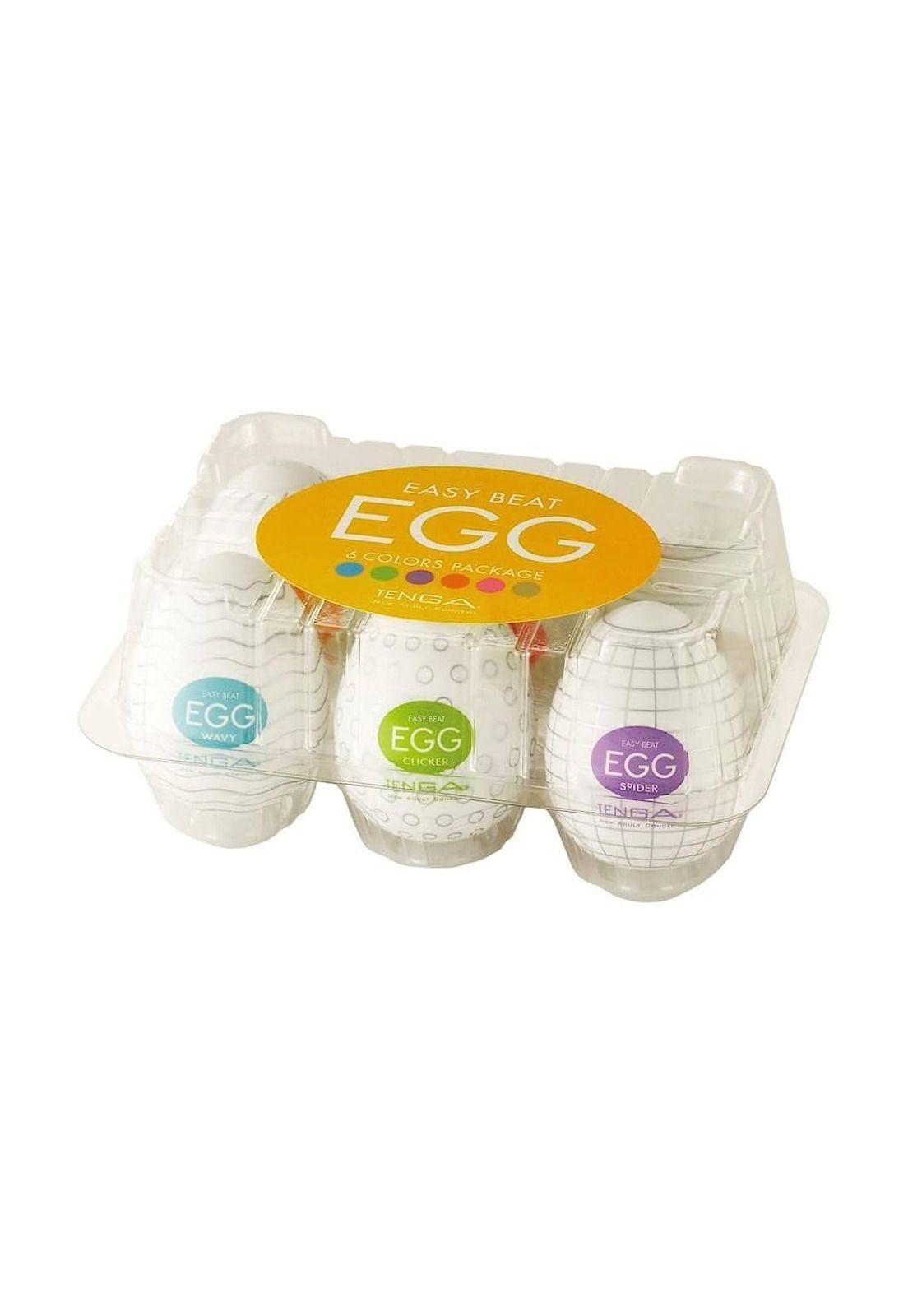 Huevos Masturbadores Tenga Pack 6 Unidades Surtidos-0