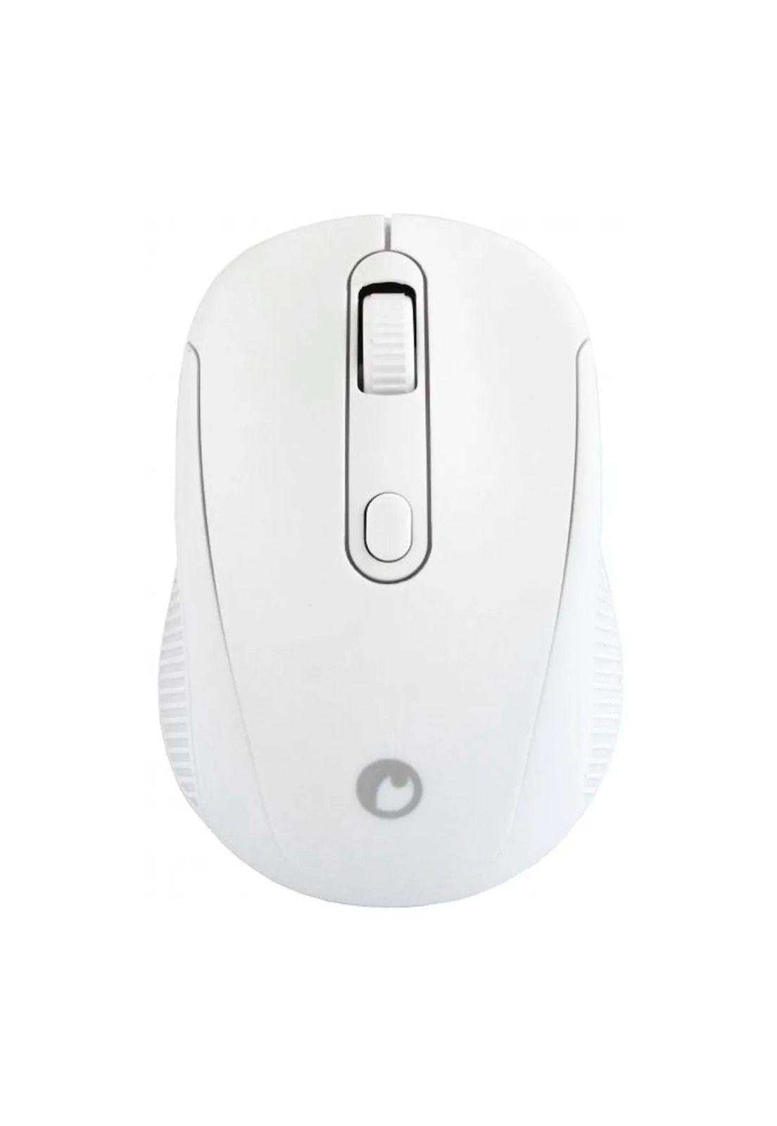 Mouse Optico Inalámbrico Blanco Fiddler Fd-223-0