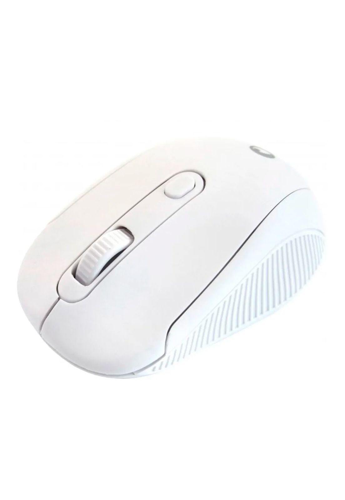 Mouse Optico Inalámbrico Blanco Fiddler Fd-223-1