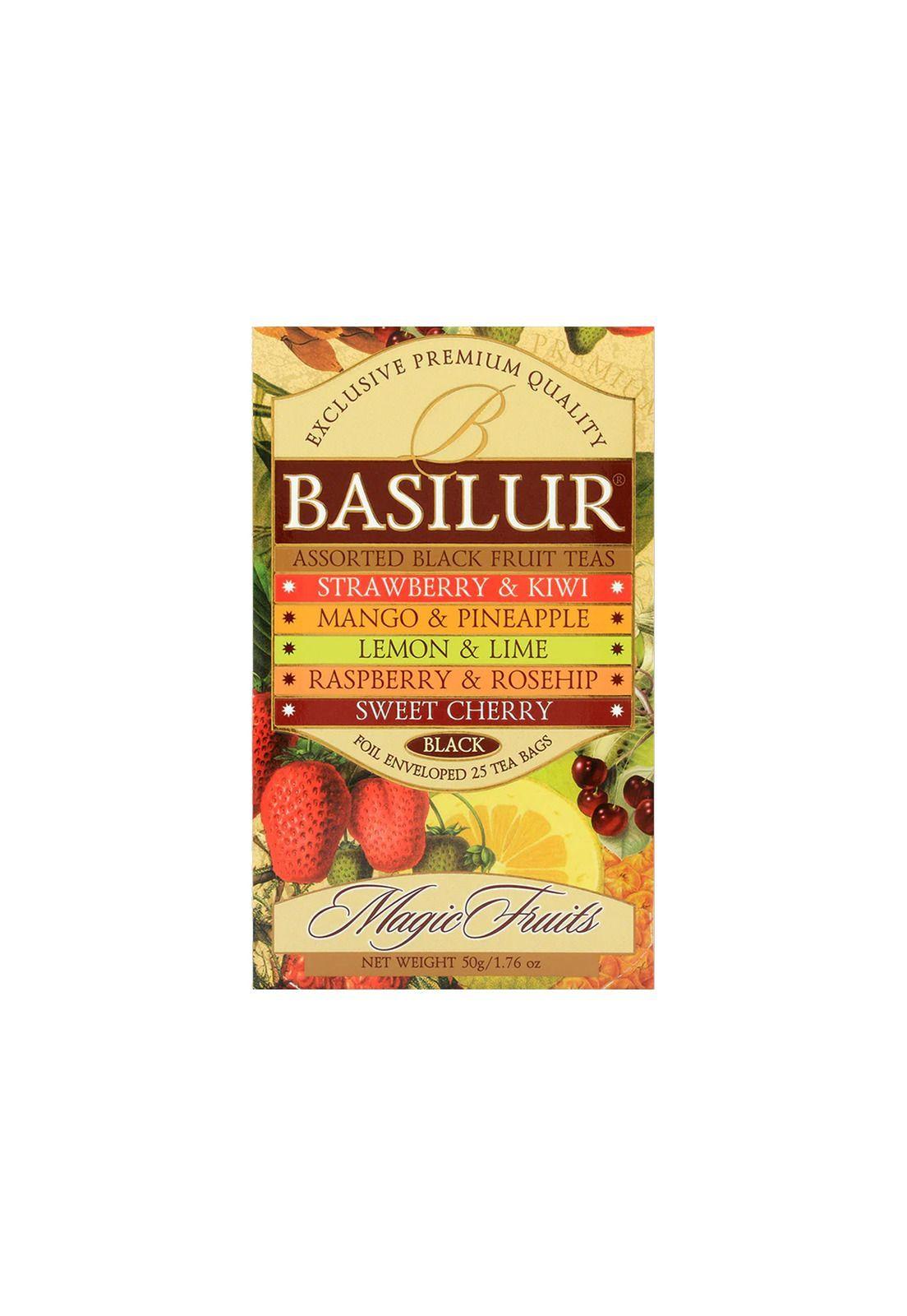 Te Negro Frutal Basilur Magic Fruits Caja 25 bolsas-2