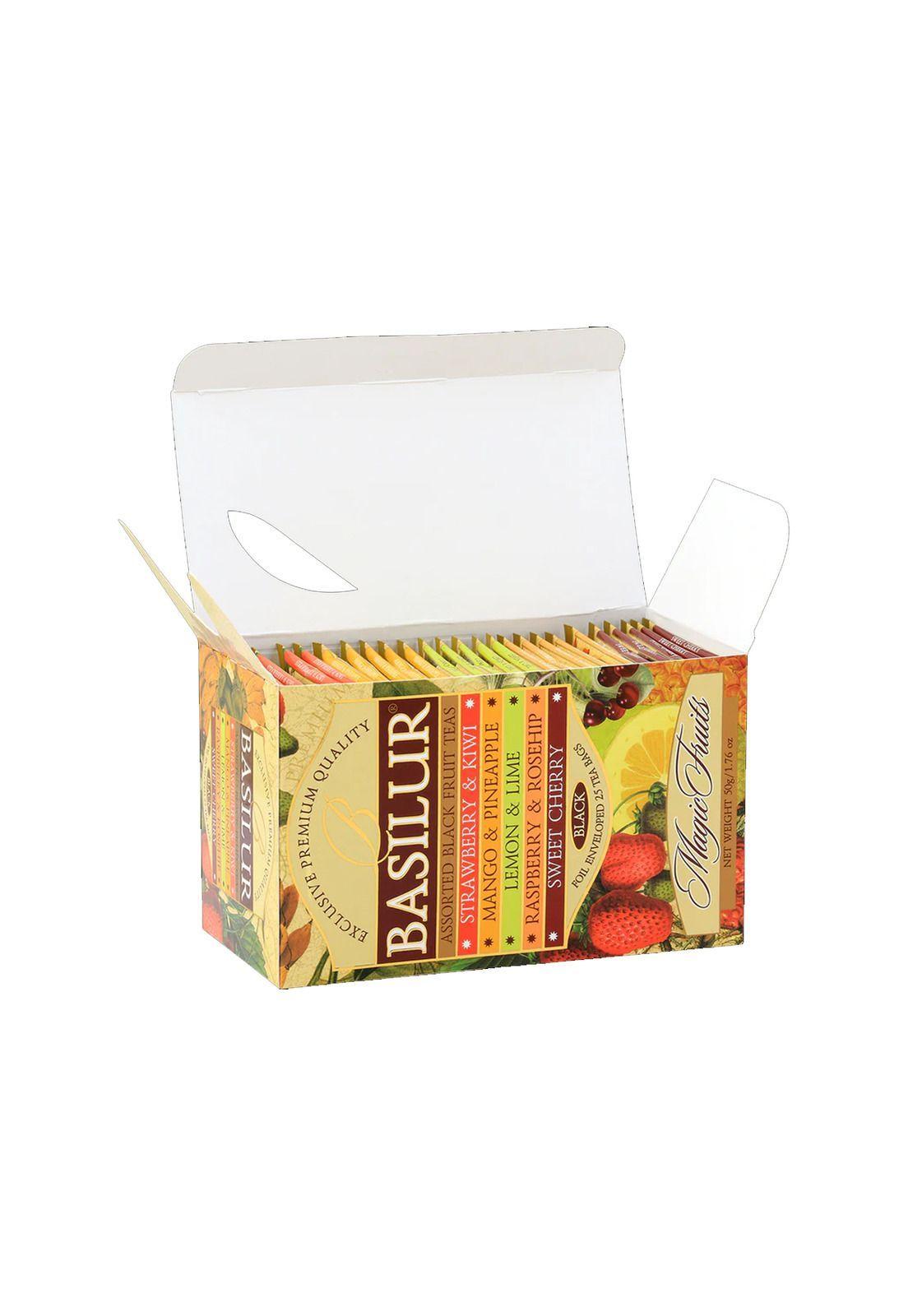 Te Negro Frutal Basilur Magic Fruits Caja 25 bolsas-1