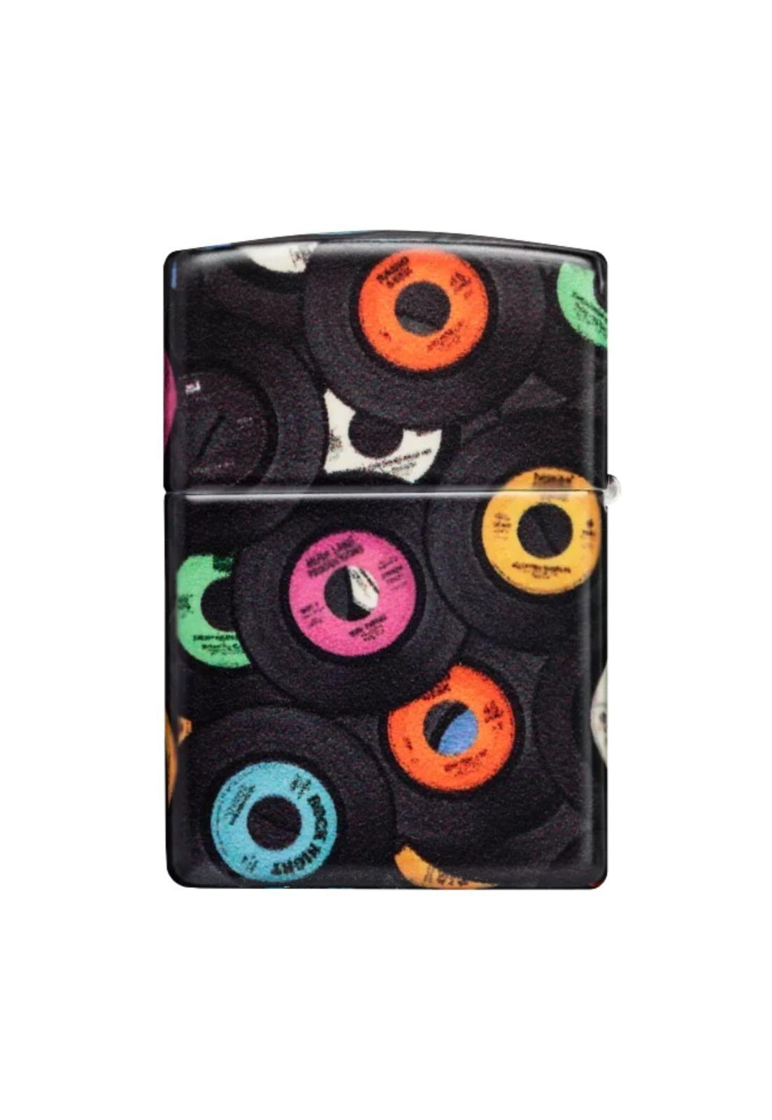 Encendedor Zippo Records Design Negro ZP48770 -0