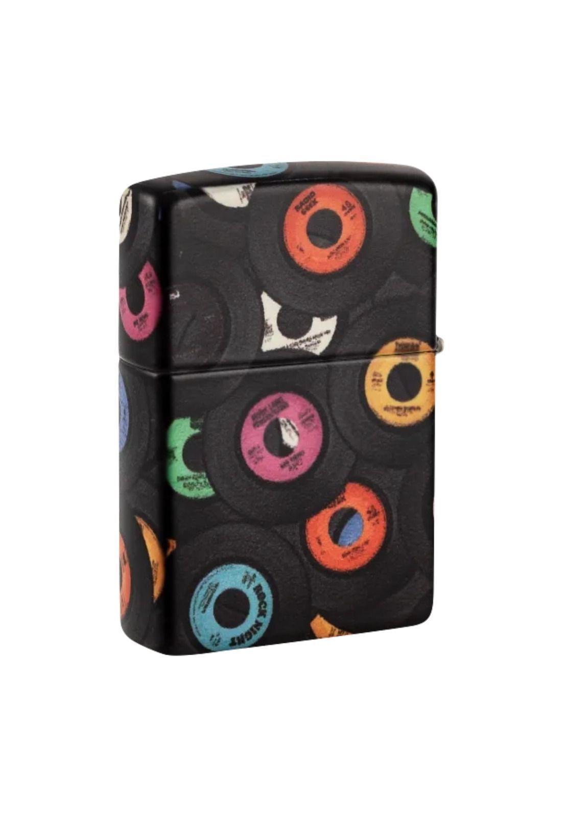 Encendedor Zippo Records Design Negro ZP48770 -2