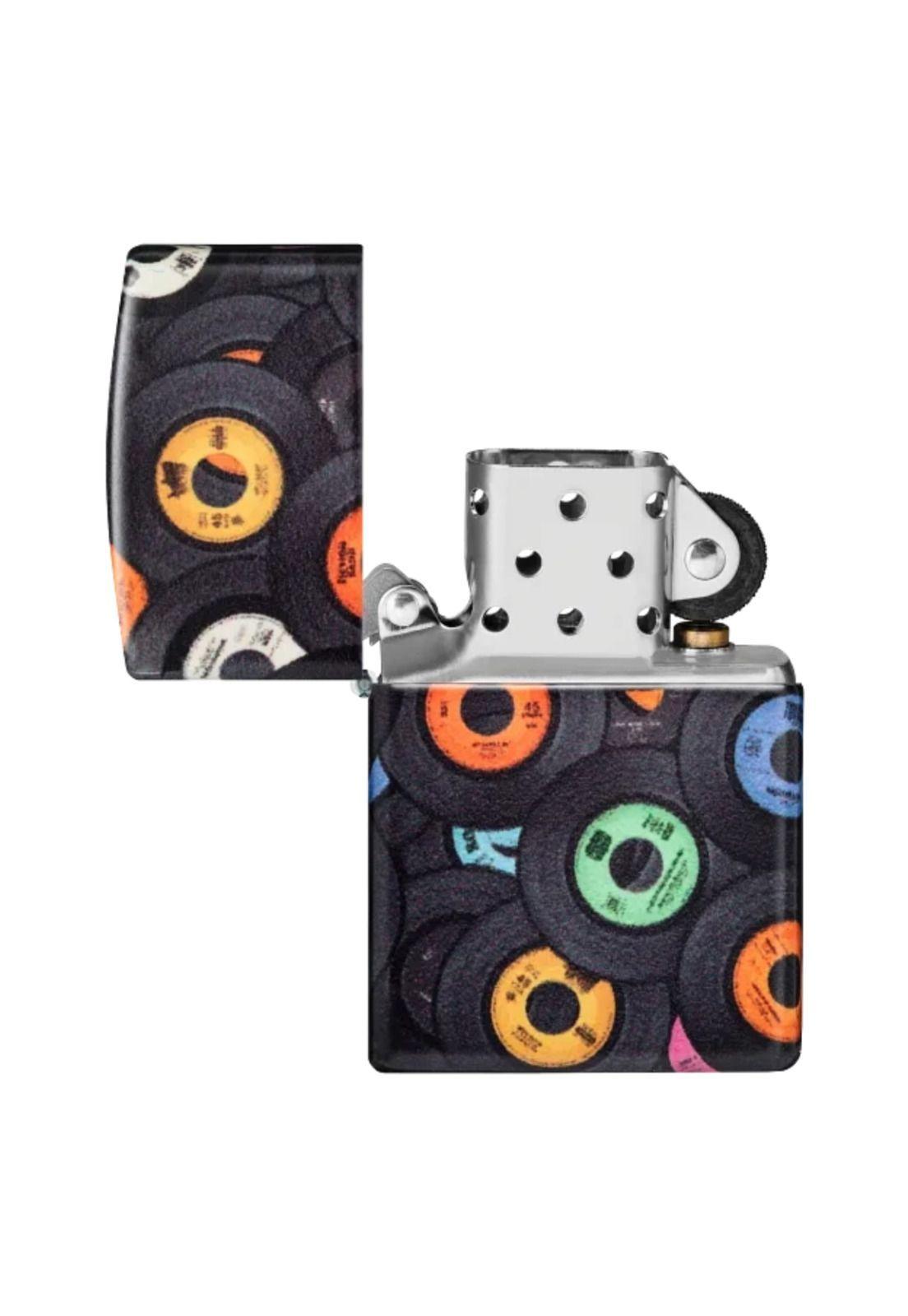 Encendedor Zippo Records Design Negro ZP48770 -3